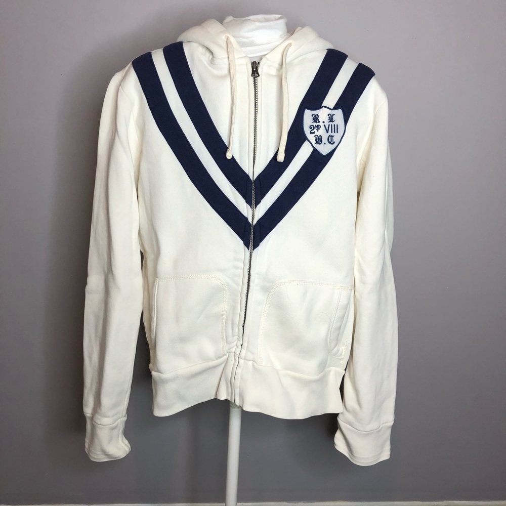 Men’s Polo Ralph Lauren Chevron Hoodie Size S